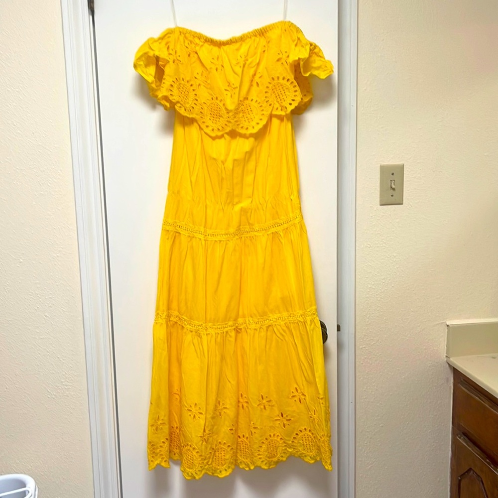 Brand new with tags Yellow Maxi Dress
